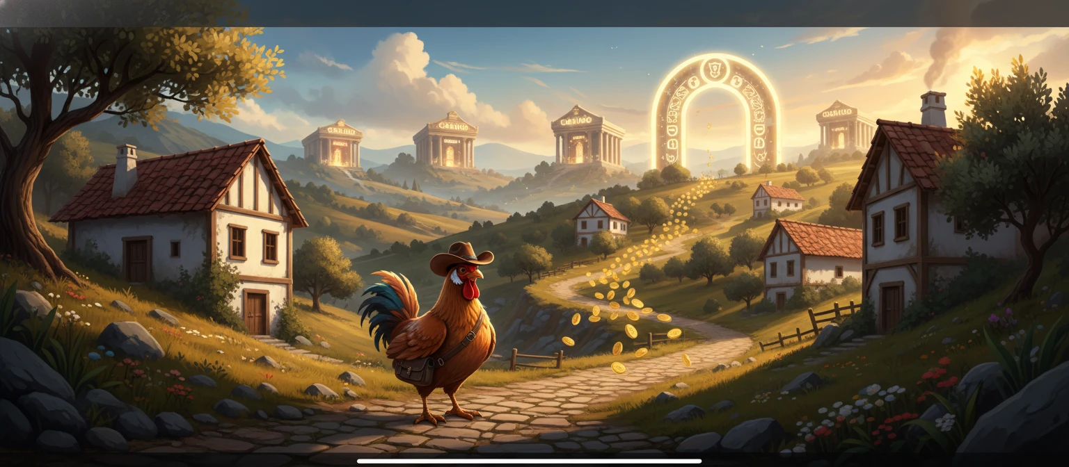 Laptop cu pagina unui cazinou online afișând slotul Chicken Road